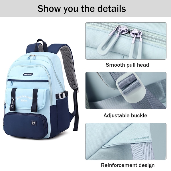 Rygsække til Børn Grundskole Taske Primære Børn Sød Rygsæk Let Vandafvisende Tilbage Til Skole Tasker Robuste Gaver Nylon Polyester Alder