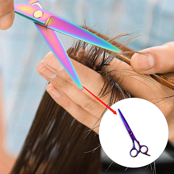 Hårklippesaks, Hår saks Barber Hårklippesaks Kant Razor Sharp Blades Hårklippesaks