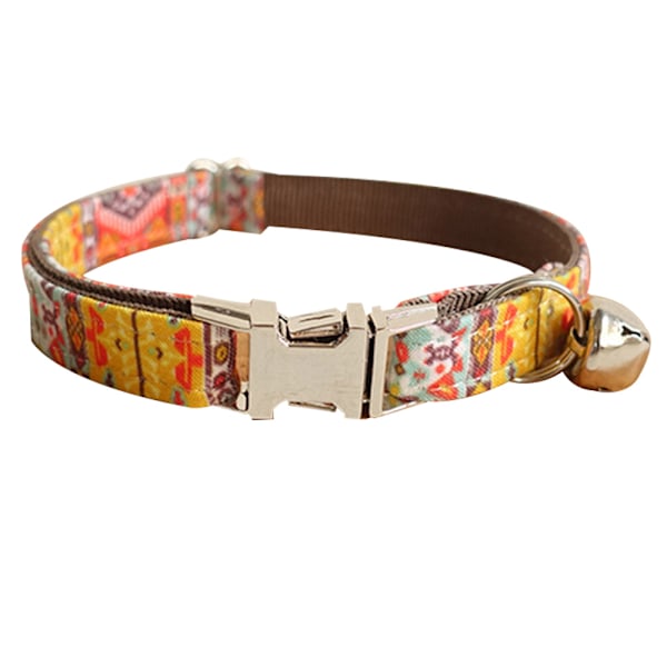Lupine 3/4 tum Go Go Gecko Justerbart hundhalsband för små till stora hundar