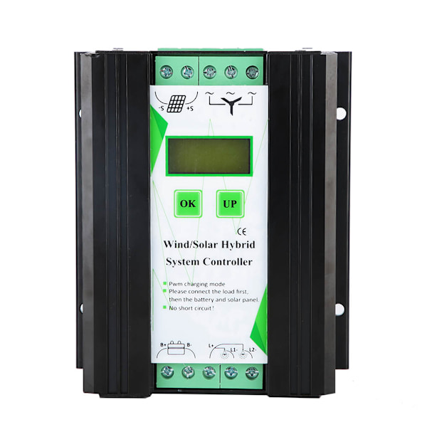 Vind- och solcellsregulator System Solenergi Elektrisk Utrustning (SCD2430)