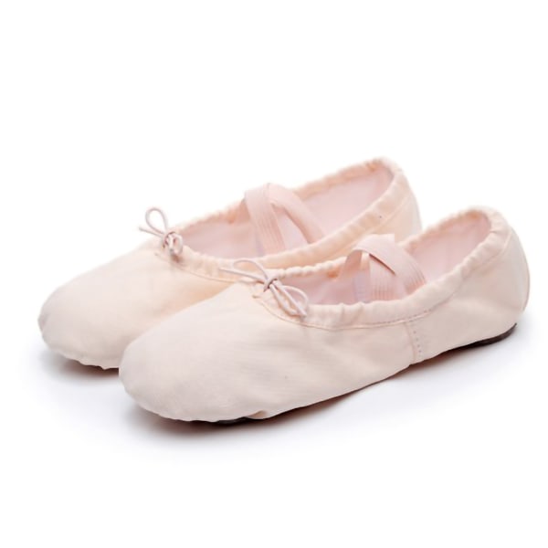 Jente Balletdansesko Canvas Baby Yoga Sko Toesko for Småbarn Lille Stor Barn Gutt 29 Størrelse, 185mm / 7.3in