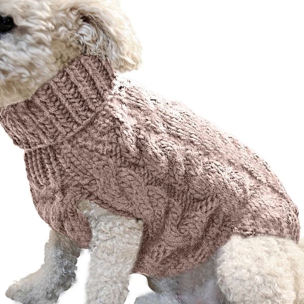 Varmt sweater til kæledyr, efterår og vinter, kæledyrstøj
