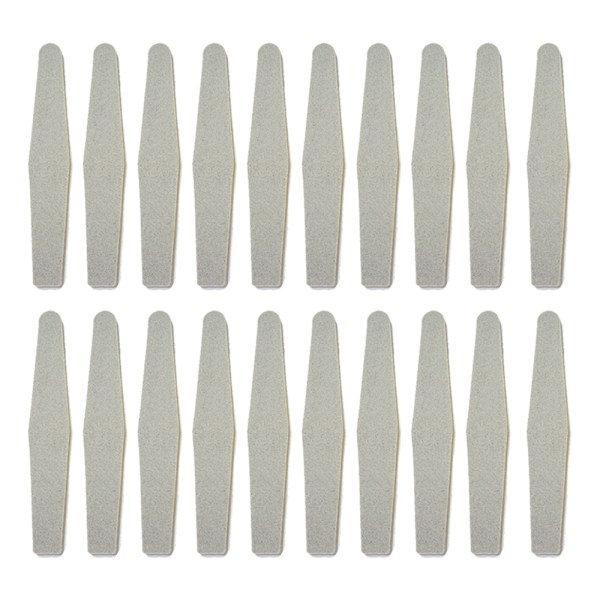 20 st Nagelfilarblock, Dubbelsidiga, Tvättsvampar, 100/180 Slipning, för Akrylnaglar
