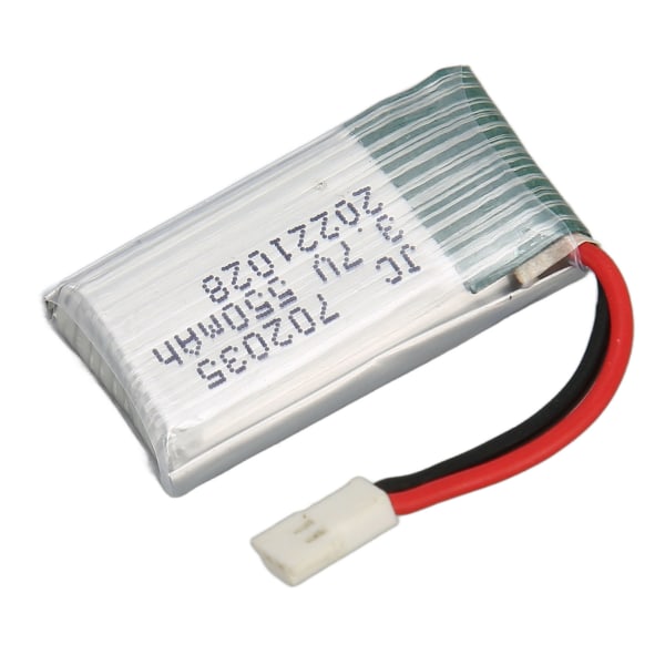 5 stk 3.7V 550mAh Fjernkontroll UAV Batteri Tilbehør for Hubsan X4 H107 H107L H107D MJXRC F47 DFD F180 RC Drone