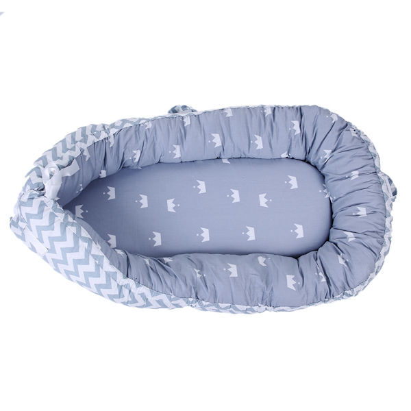 Bärbar Baby Bionic Säng Baby Lounger Nest Säng Nyfödd Kudde Sov Kudde Pad (BY-2053)