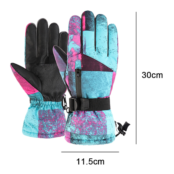Snowboard Skihandsker, Touchscreen Sneeskoter Sports Termiske Cykelhandsker, Klatrehandsker