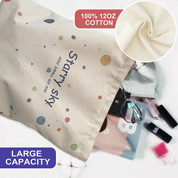Tote Bag til Kvinder, Genanvendelige Indkøbsposer, Søde Tote Bags til Julegaver, Shopping & Strand
