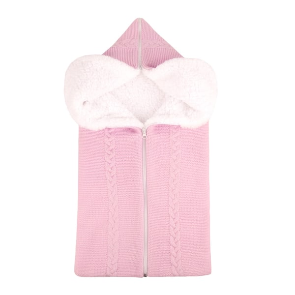 Babyteppe til å swaddling, multifunksjonell sovepose for baby