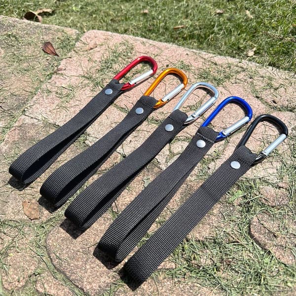 Stroller Hook - 10 Pieces - Bicycle Hook - Stroller Bag Hook - With Carabiner - Extra Strong - Bag Hook - Shopping Hook - Universal Hook ...[TT]