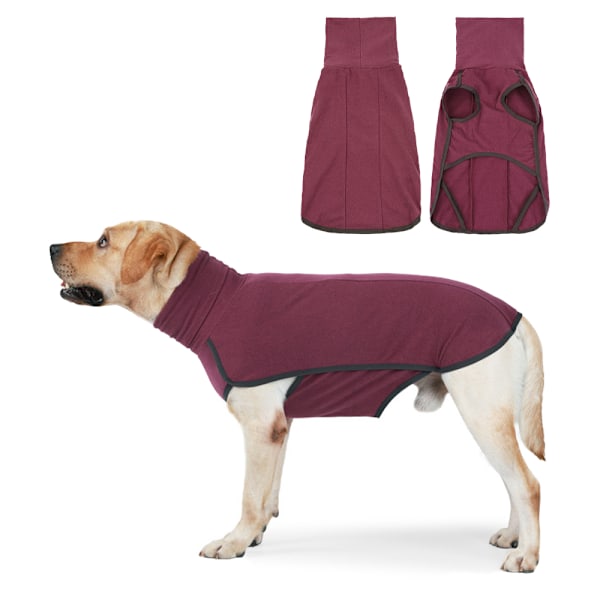 Hundetrøje Varmt Trøjevest til Hunde Koldt Vejr Tøj Hund Vinter Sweatshirt Jakker til Hunde