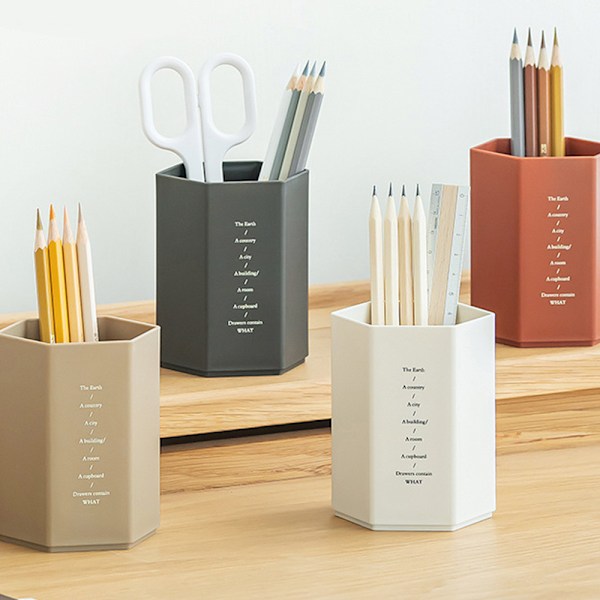 Pennhållare för barn, pennhållare för skrivbord söt nordisk, pennkopp enkel modern minimalistisk