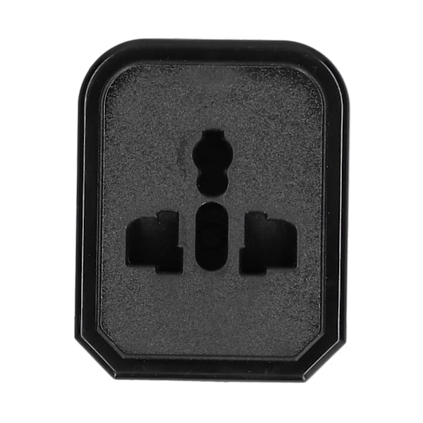 Rejseadapter Universal Strømkonverter Stik med 2 USB-porte til UK EU US JP AU CN 100~240V Sort
