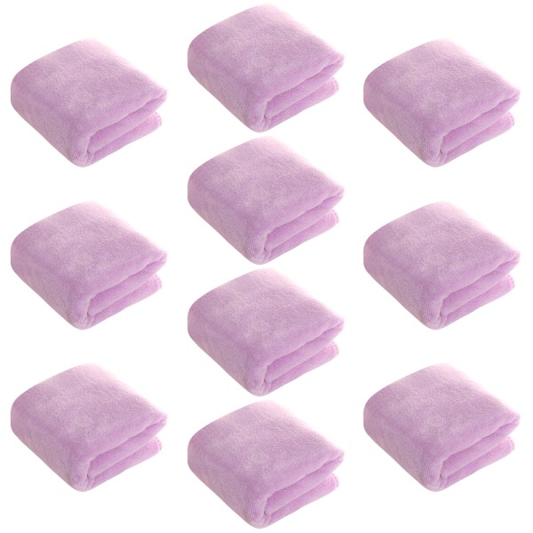 Salongshanddukar 10-pack - Snabbtorkande Handduk för Hår, Händer, Ansikte, Användning Hemma, Salong, Spa, Barberare