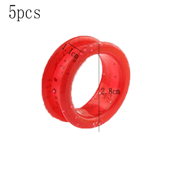 10 stycken frisör saxar fingerringar passar för frisör saxar
