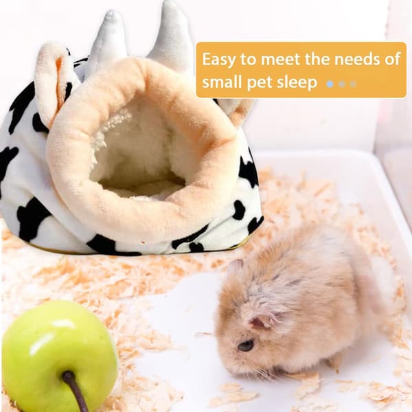 Hamster Marsvin Tilbehør Seng Hus Pinnsvin Bur Tilbehør Chinchilla Ilder Rotte Gerbil[TT]