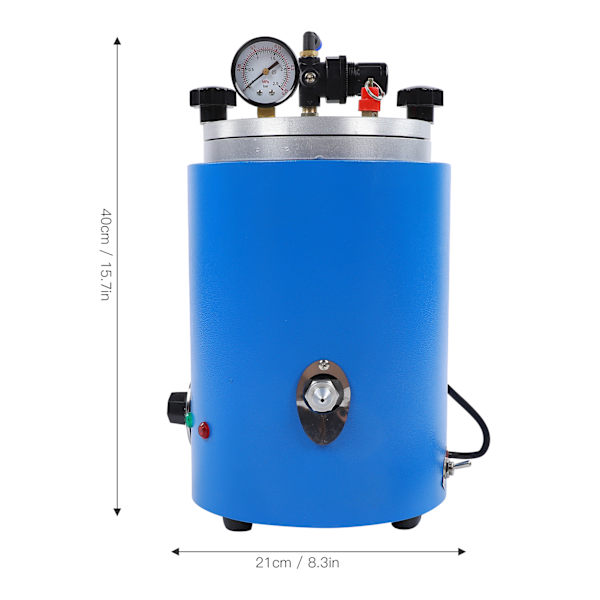 Vaxgjutningsmaskin Formning Runda Vakuumvaxning Injektion Automatisk 2.5L 350WEU Stickkontakt 220V