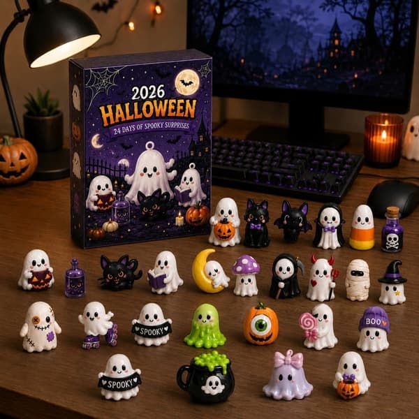 Halloween 2026 -laskentakalenteri – Yllätyssetti B[TT] B 26 * 18 * 3CM