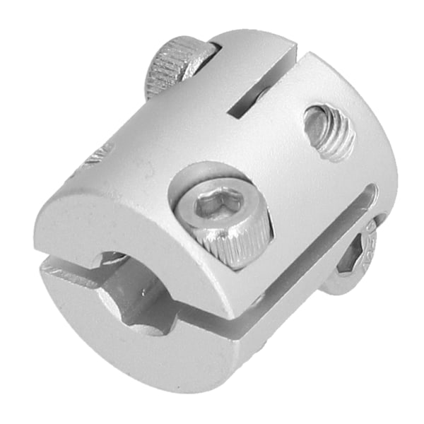 2 stk. Akselkobling Aluminium Legering D Hul til Hex Hul Akselkobling til Forbindelse af Dele
