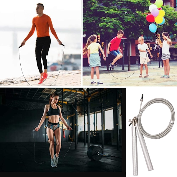 Hurtig Springtov, Hurtig til Cross Training, WODs, Bokse MMA Træning, Justerbar Uden Værktøj