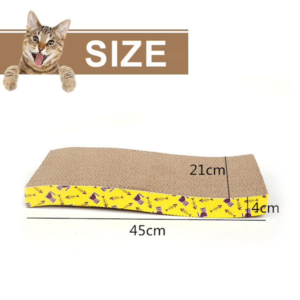 Katt Repbräda Kartong Katt Repdyna med Premium Reptexturer Design Hållbar Katt Repdyna Vändbar