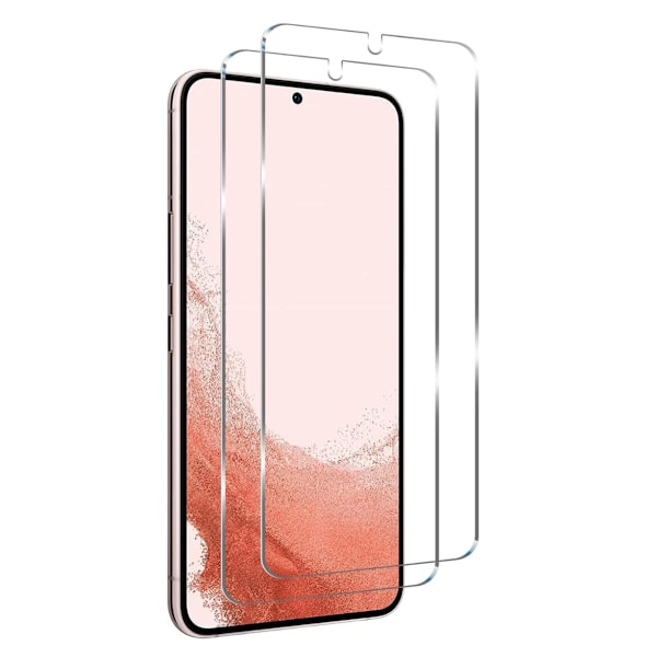 Samsung Härdat Glas Skärmskydd för Galaxy S23 - 2 Pack