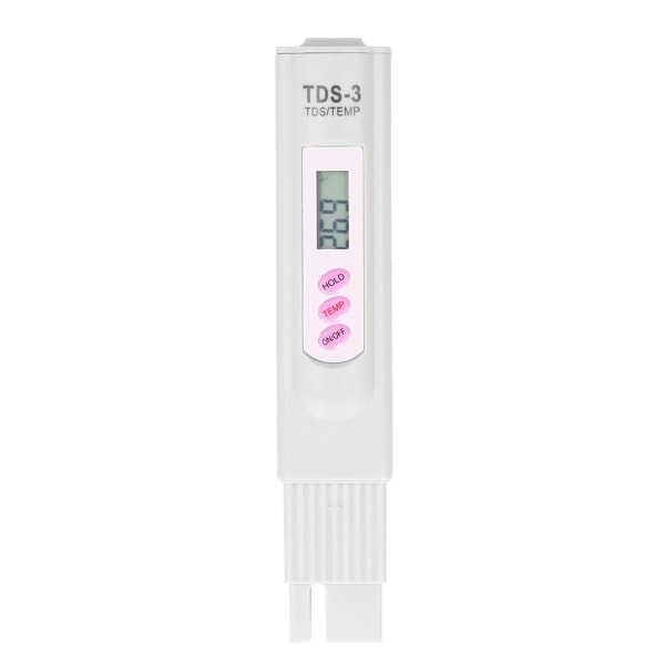0-9990ppm TDS-mätare Bärbar LCD-digital vattentestare pennmätare