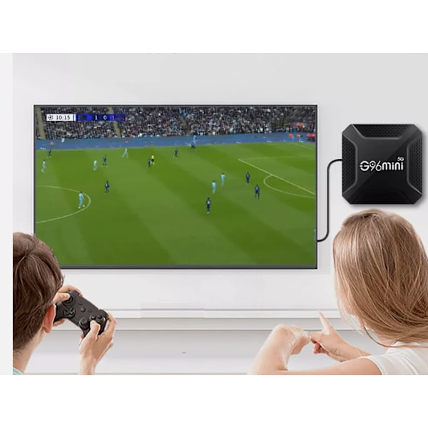 Android 13.0 Smart TV Box HD 4K HDMI Quad Core 2.4G 5G WIFI Media Stream Player