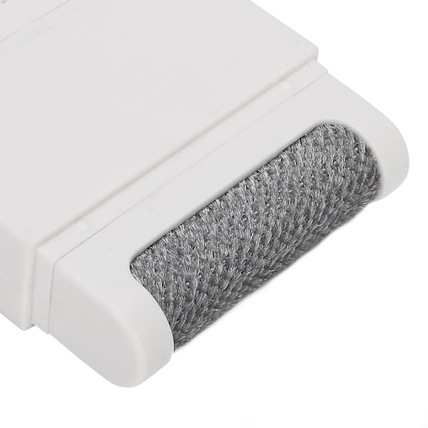 Hushållsdubbelhuvud Hårbollstrimmer Bärbar Matta Kläder Lint Fuzz Remover Vit