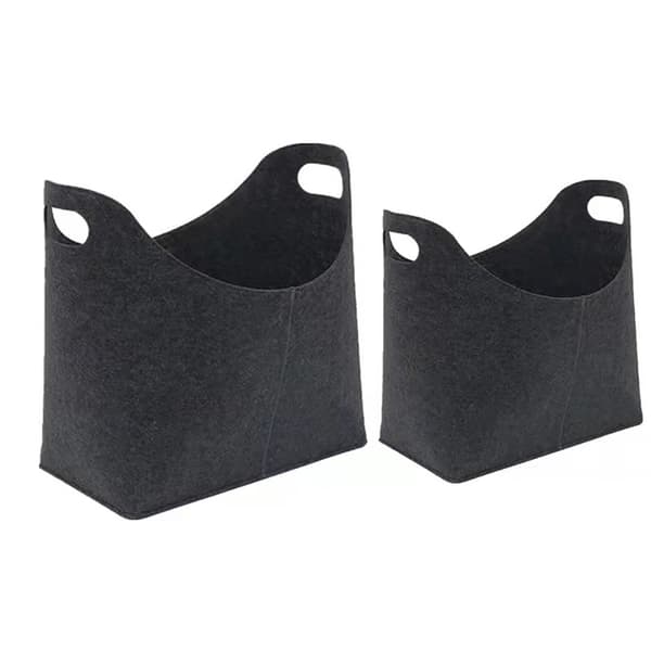 Foldable Felt Baskets, Shelf Baskets Organizer for Office Nursery Wardrobe Bookshelf, Foldable Cube Bins Storage Solutions for Various Items[TT]