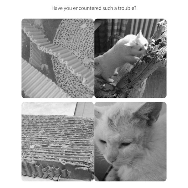 Kattklösbräda i Sisal Material Slitstark Stor Yta Söt Form Kattklösmatta för Husdjur Katt Grönt Äpple