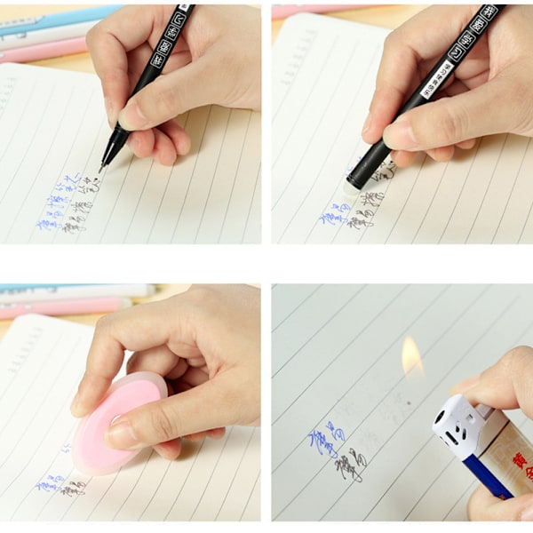 Student Signaturpen Gelpen, Sort Blæk Kuglepenne Kontor Skoleartikler