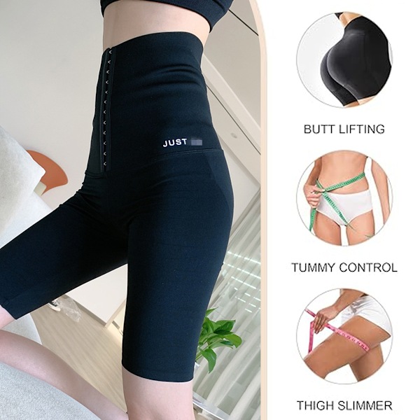 FeelinGirl Body Shaper til Kvinder - Mavekontrol Højtaljet Shapewear Shorts Butt Lifter Lår Slank Talje Træner Shorts