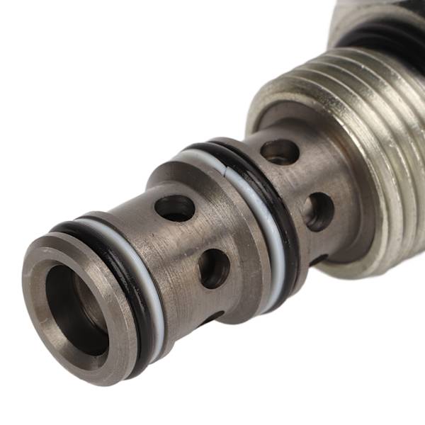 12V Solenoidstyrventil i legeringstål med låg strömförbrukning, elektromagnetisk ventil för JCB 3CX 4CX