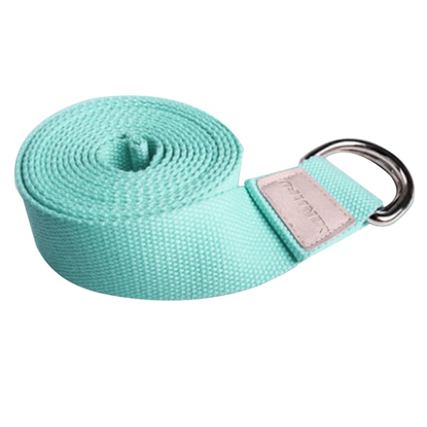 Yogastrap med Justerbar D-Ring Spänne, för Pilates Dans Gymnastik