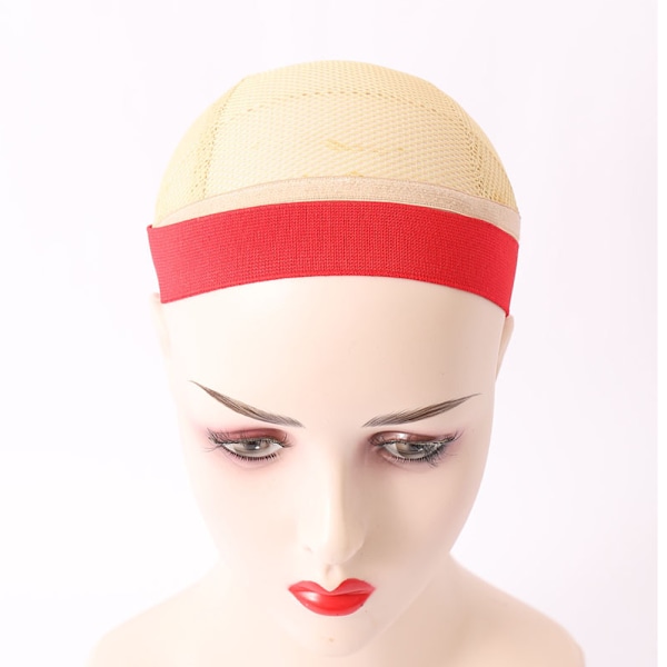 7 st Wig Elastic Band för Edges Hårkantborste och Kam Mjuk Kantband Justerbart Wig Kantband Elastiskt Band