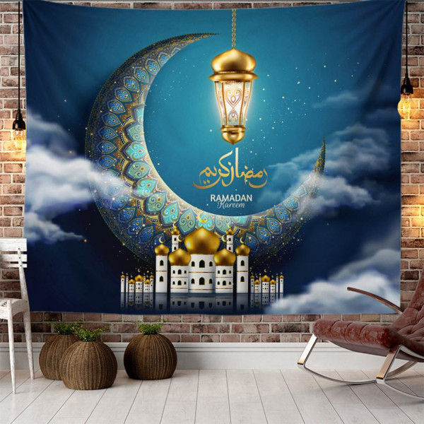 Ramadan Heminredning Gobeläng Vägghängande Gobelänger