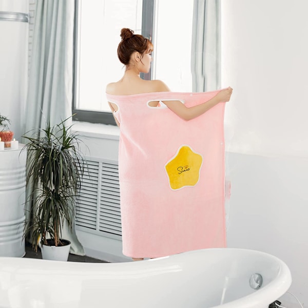 Naisten Spa-Pehmeä ja Mukava Imeytyvä Mikrokuitu-Uimapyyhe
