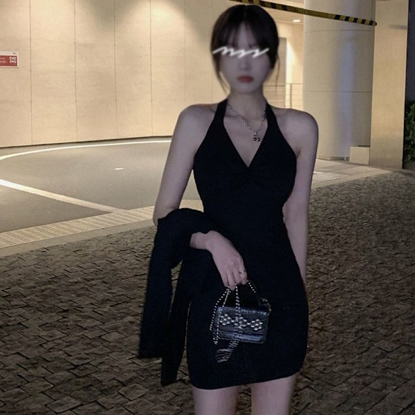 Sexy og elegant bodycon minikjole for kvinner - klubb- og cocktailkjole