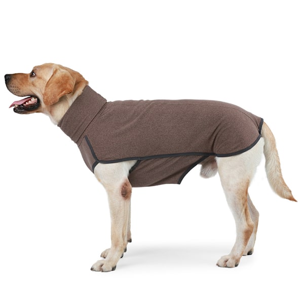 Efterårs- og vinternye hundeklæder varm hjemmehundekrage sweater