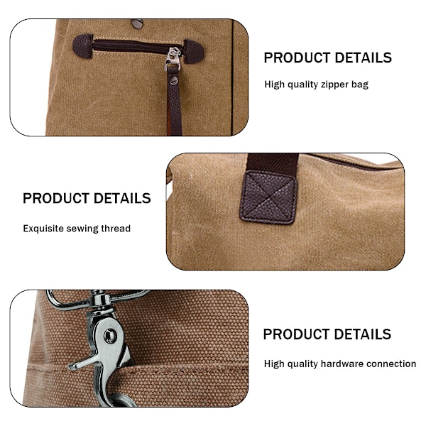 Dames Topphåndtak Satchel Håndvesker Tote Veske Skulderveske Mote Crossover Polyester Skulderveske