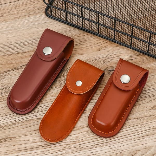 Lærbeltehylster for lommelykt Leather 4
