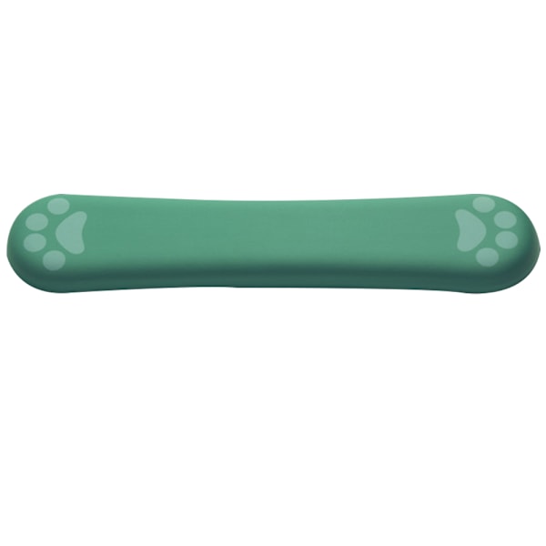 Handledsstöd för tangentbord, bekväm minnesskumfyllning, halkfri, söt kattklo - 38 cm