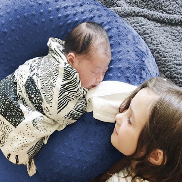 Amningskuddeöverdrag och amnings- och flaskmatningslokalisatorer, babysupport, magetid
