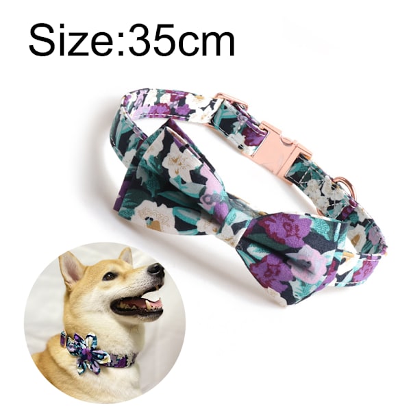 Honor Premium Hundekrave, Sløjfe Hundekrave, Justerbar Robust Hundekrave med Sløjfe