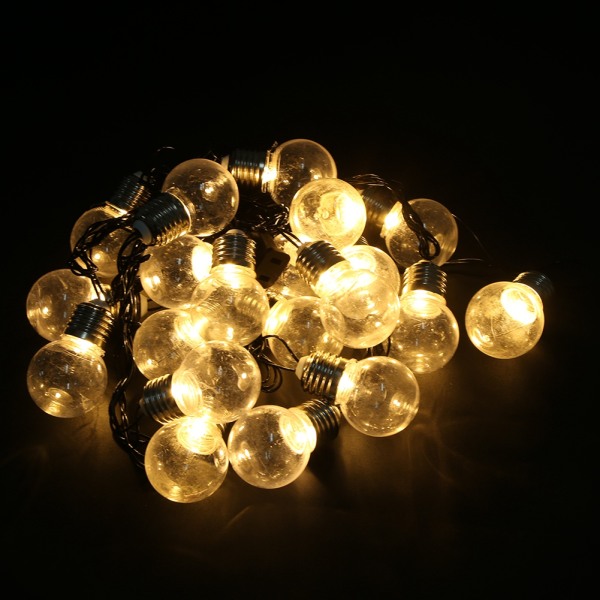 1 set med 20 LEDs Globe Ball String Lights Lampor Home Garden