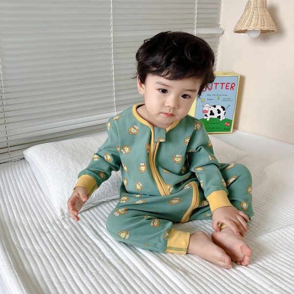 Fire årstider kan bære Toddler Sleep Sack med fødder, letvægts åndbar langærmet quiltet