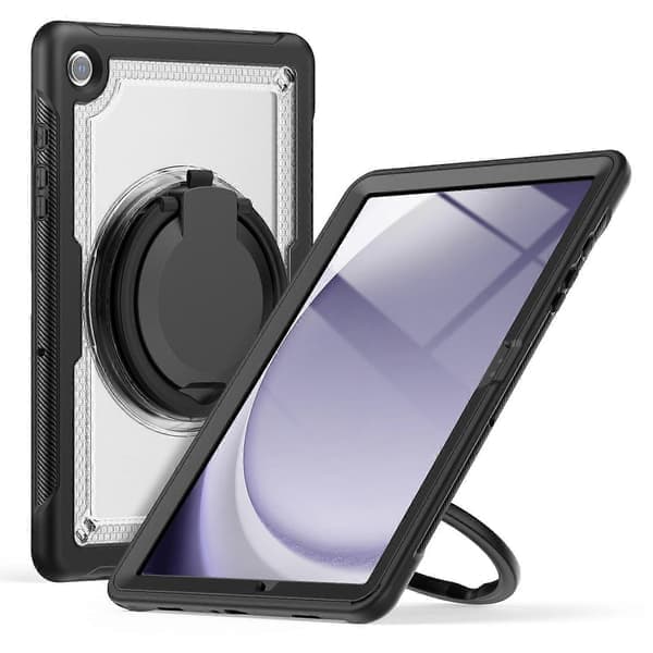Case for Samsung Galaxy Tab A9+ SM-X210/X216/X218 with Stand, PC+Tablet Case with Strap, Pen Holder