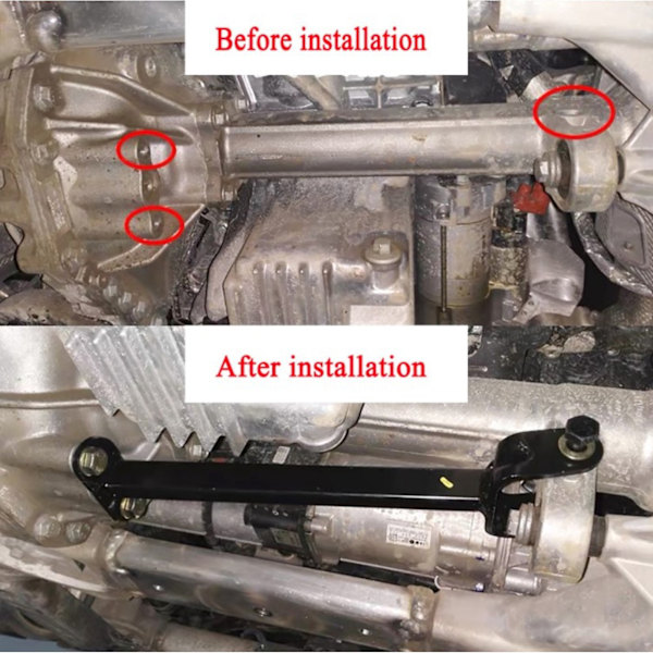 Foraksel Differentiale Montering LR038842 Modifikation Udskiftning til Range Rover Sport 2013‑2014