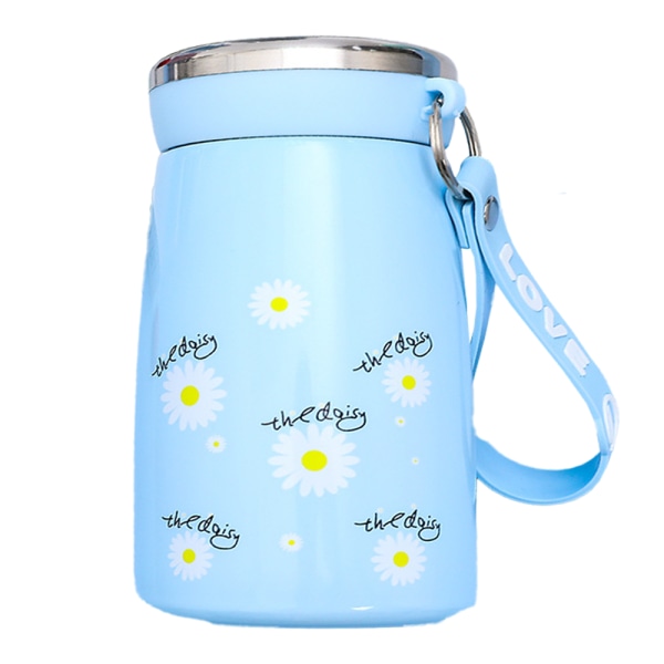 Small daisy thermos water cup male and female students portable