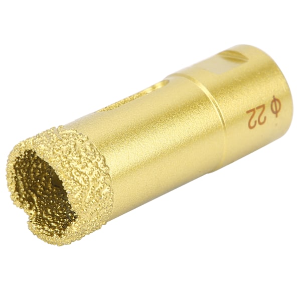 2 stk. Diamant Hulsav Brazing Bor Bit Åbner Boring Marmor Beton Værktøjer M14 22mm